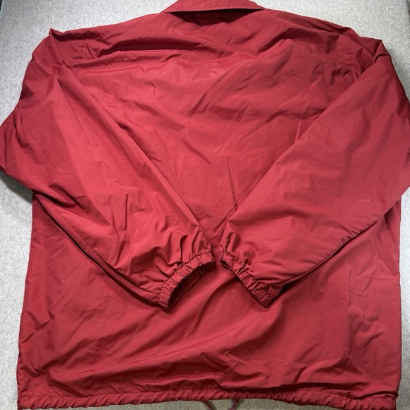 Vintage BAMA Alabama Crimson Tide Jacket XXL Red USA Made Nylon Sherpa Lined - Picture 10 of 11